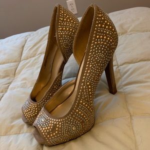 Studded heels